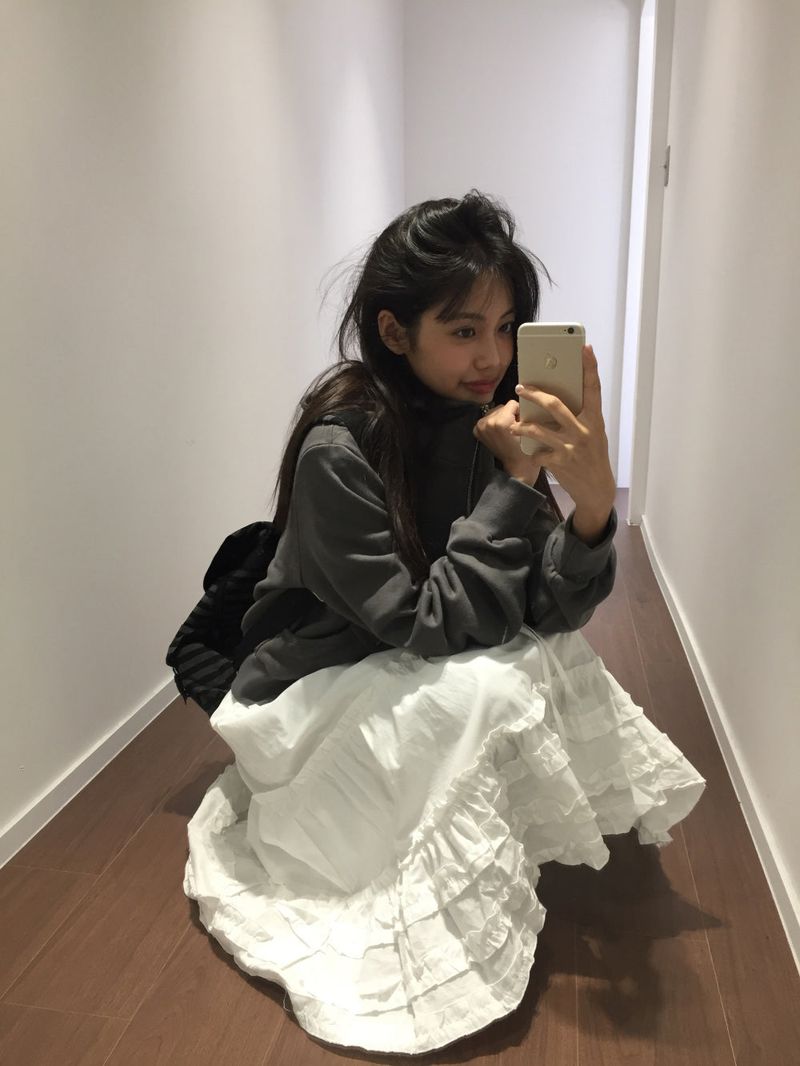 Yacht Frill Tiered Skirt (1color)