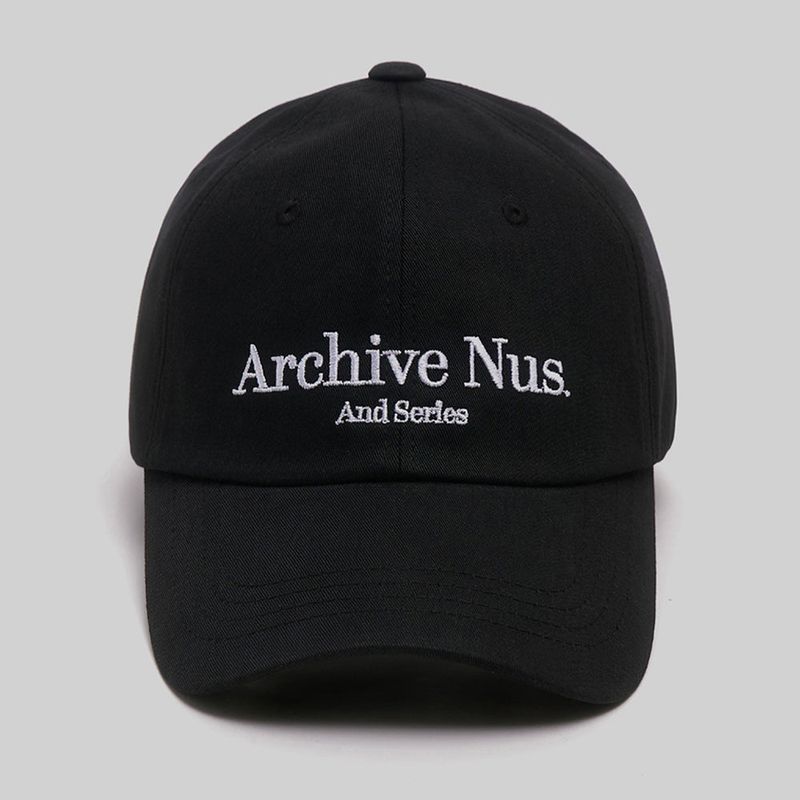 HUKE（フック）の「Nus. アーチボールキャップ（ブラック）（帽子）」