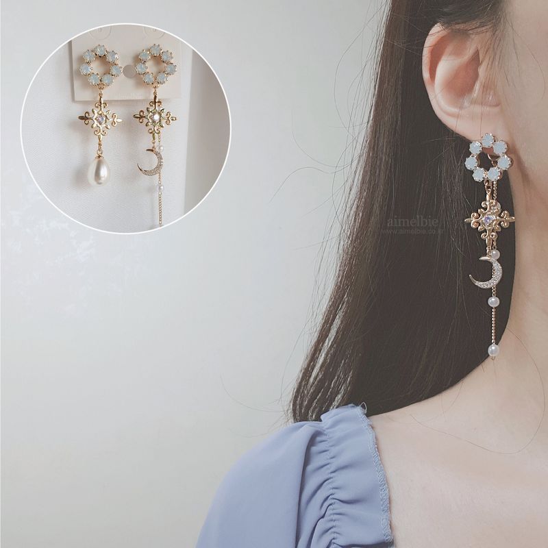 Luna Angel Earring (Purple Kiss Dosie Earring)