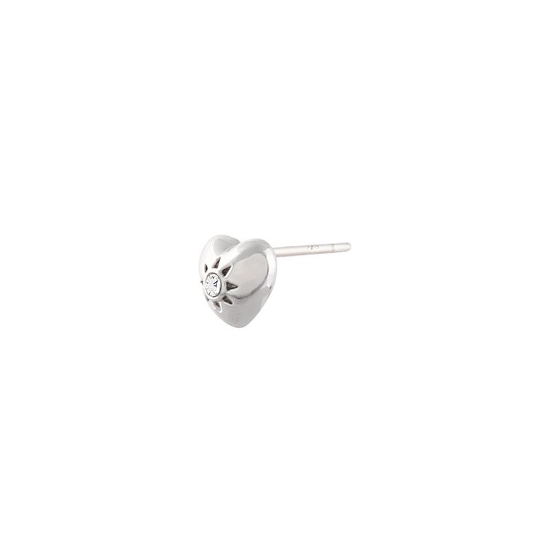Baby heart earring