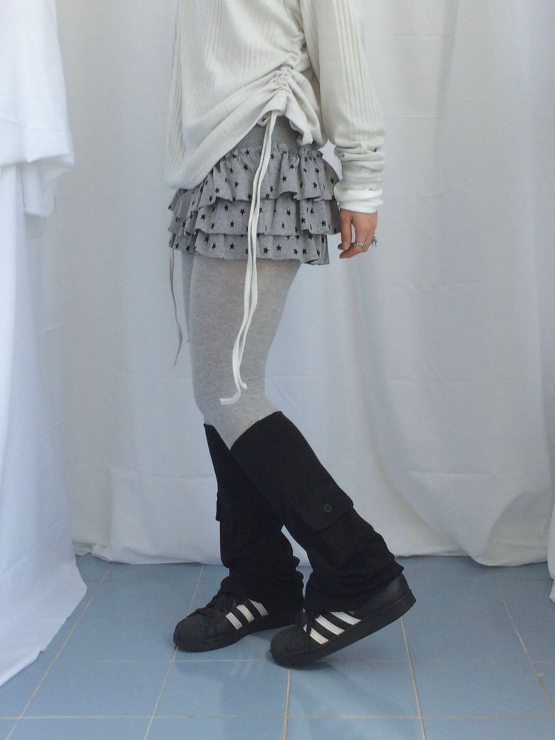 Lenny Shirring High-Neck Knitwear