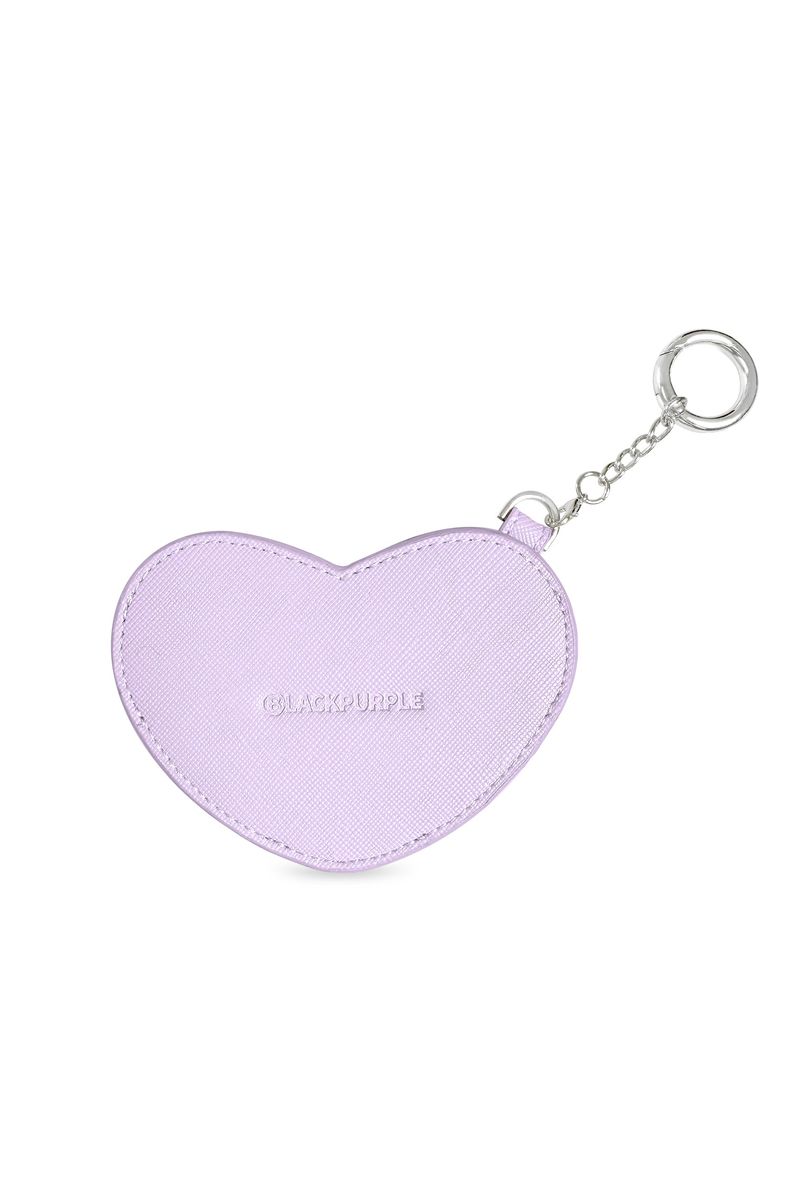 Adorable Heart Card Holder Keyring (4COLOR)