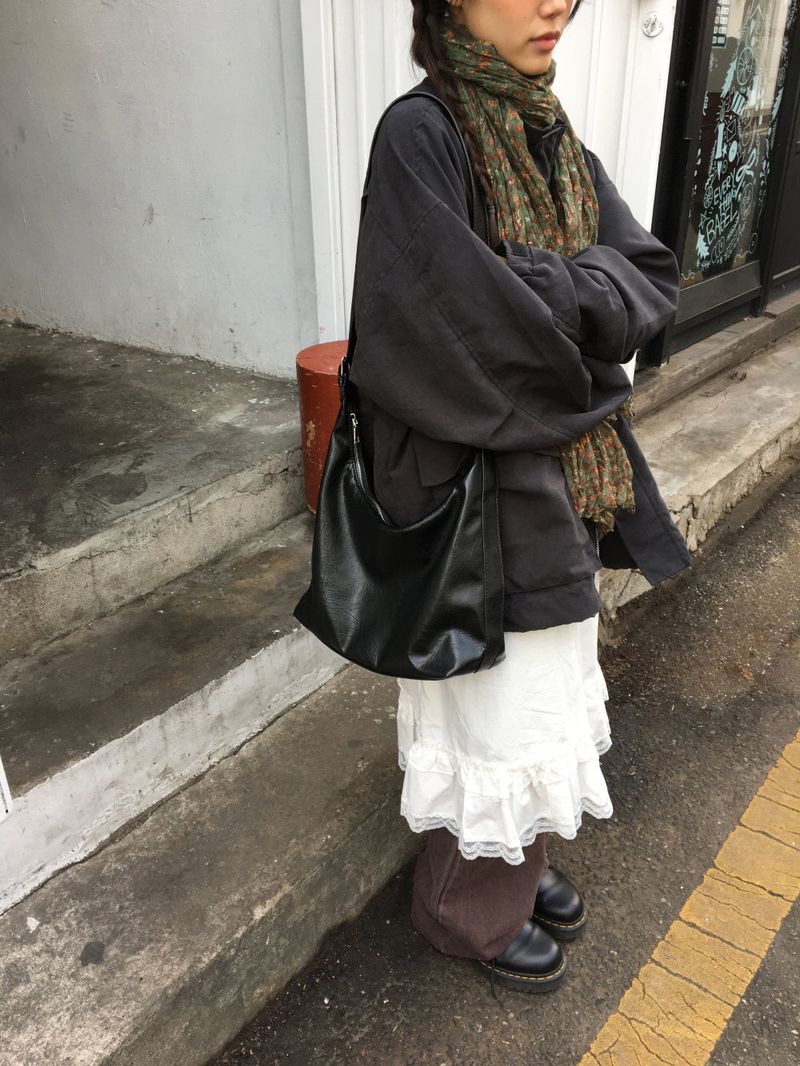 Pudding Ruffle Skirt (2color)