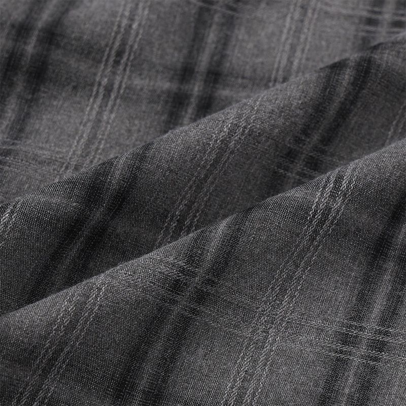Lucent pigment over check shirt