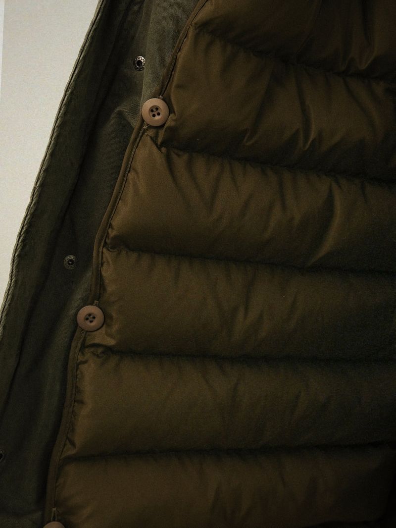 WT Aging Pigment Cation Long Padding Parka