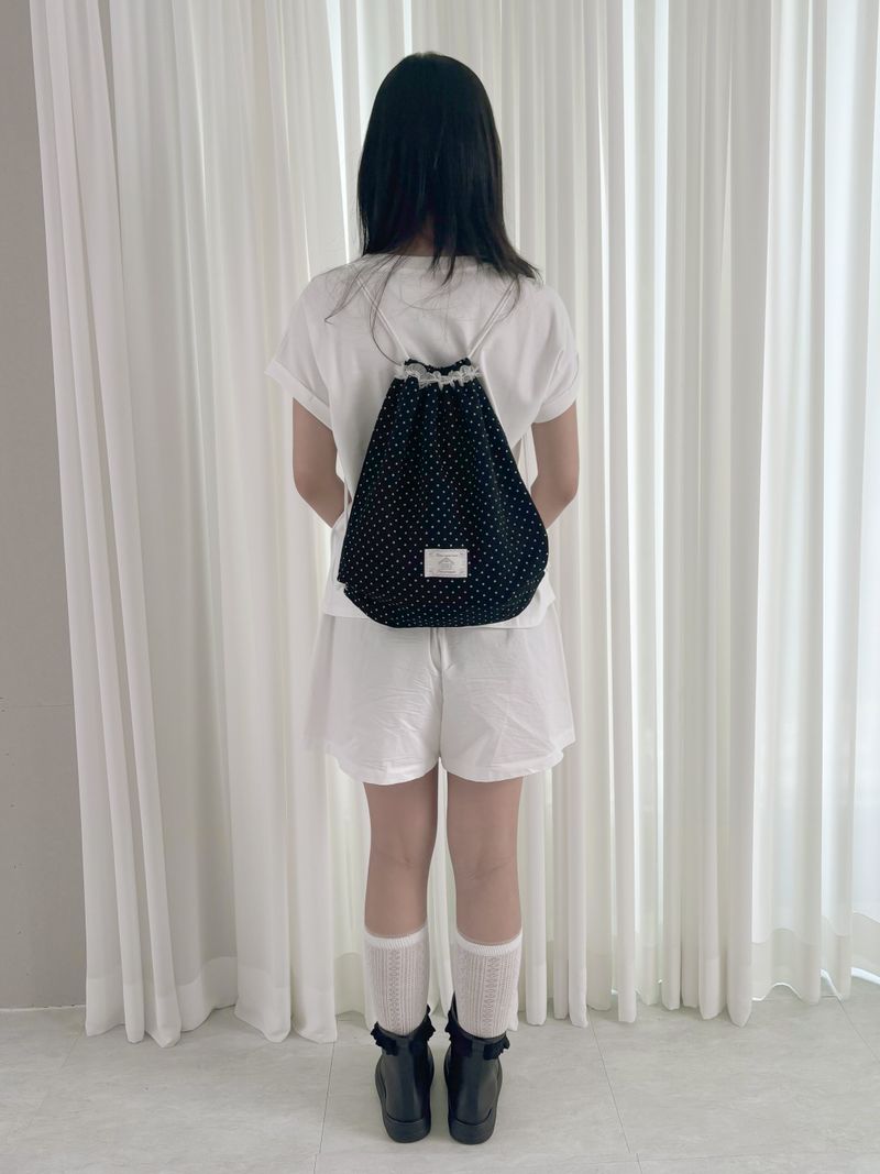 DOT MESH RING SLING BAG