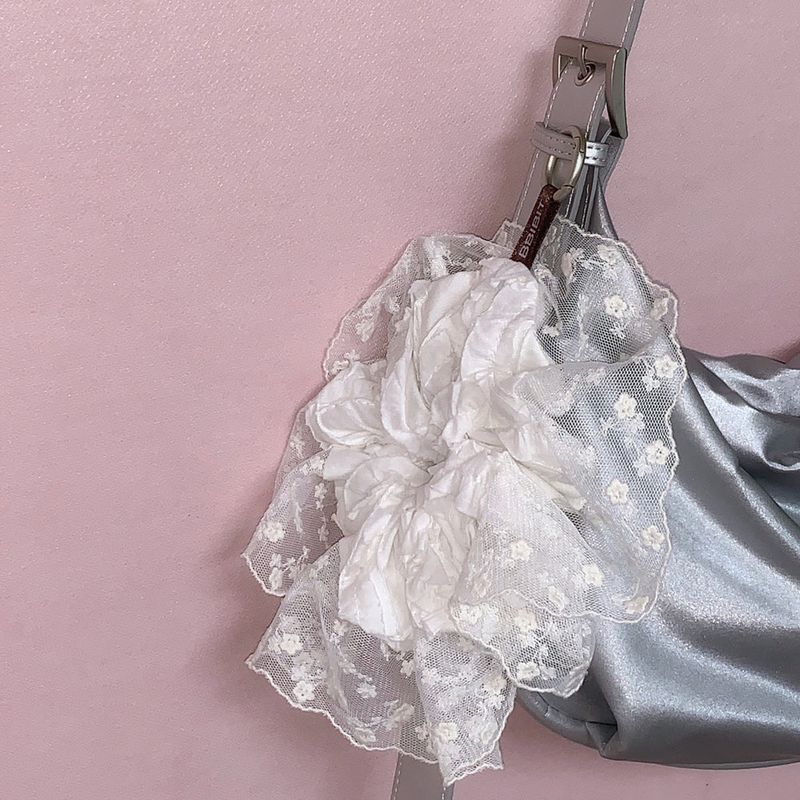 Double Lace Scrunchies