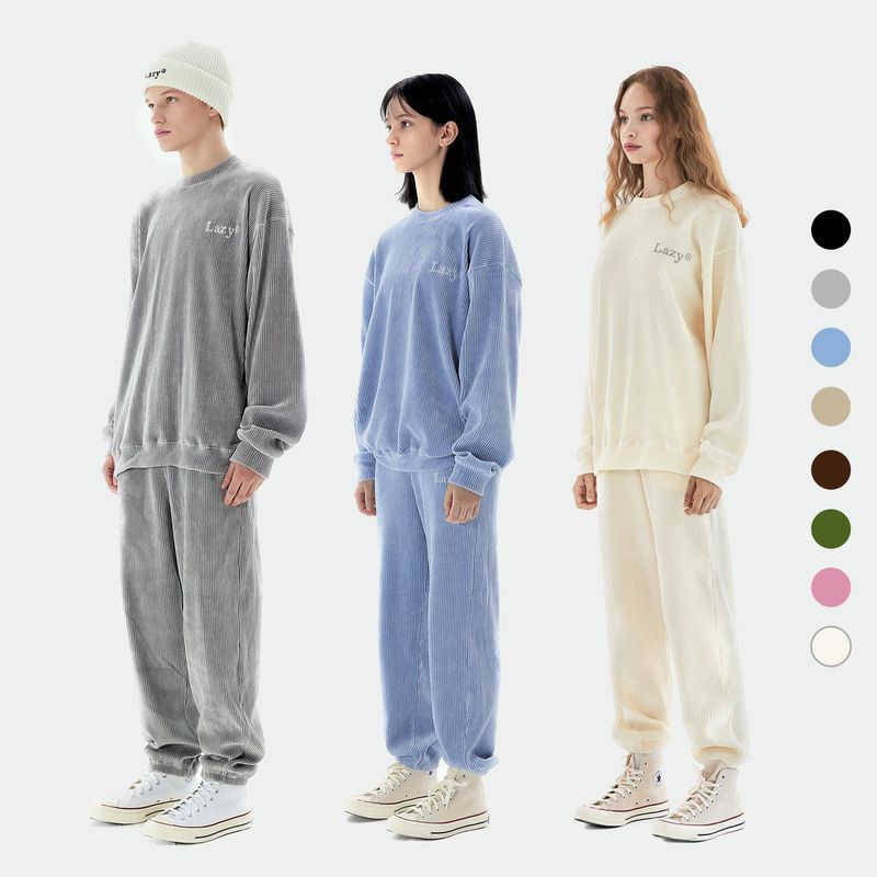 LAZYZ（レイジジ）の「コーデュロイジョガーパンツ（パンツ）」