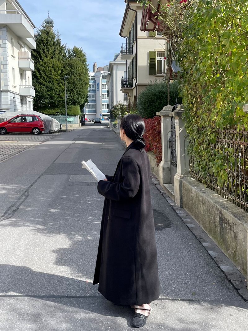 Eiffel length double maxi coat 