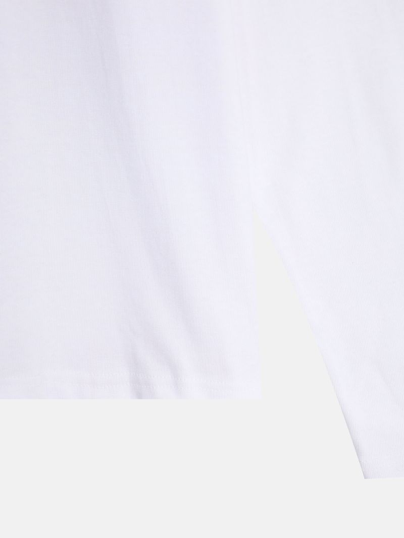 Checker Basic Crop Cut-Out Long Sleeve 3C
