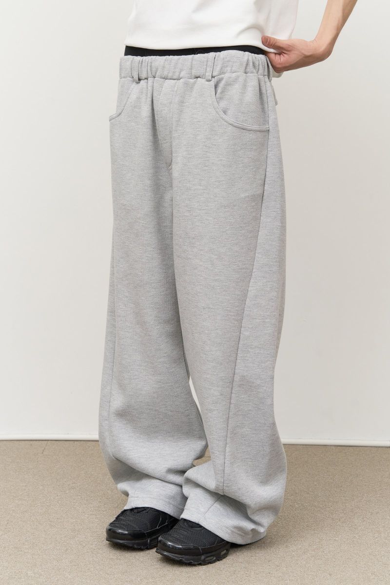 L Back Curved Pants