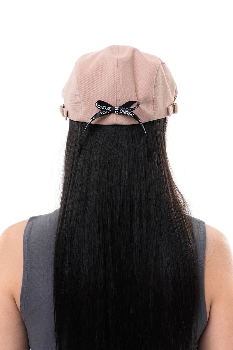RIBBON HUNTING CAP / PINK