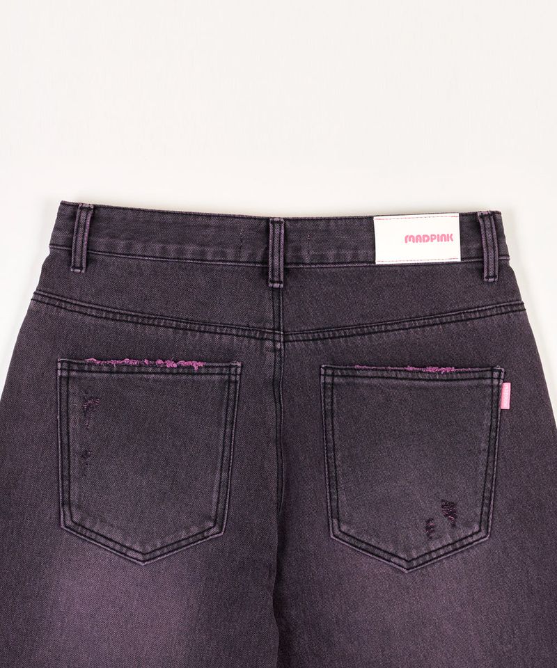 MP TWO TONE DAMAGE DENIM PANTS