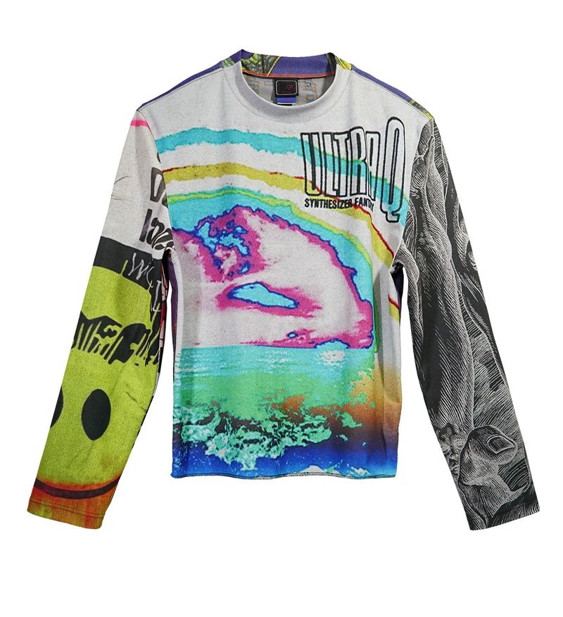 MPQ（エムピーキュー）の「SPACE BOOKS reversible long sleeve（Tops）」