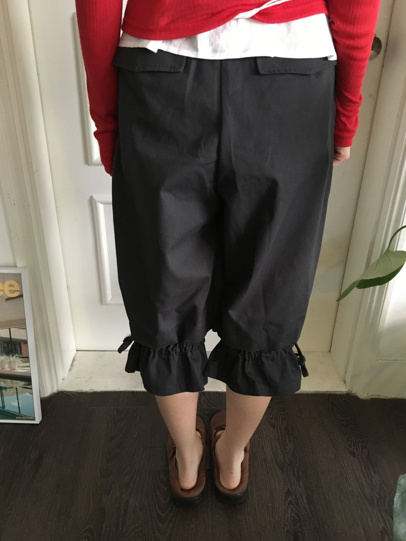 Neige frill harem pants (2color)