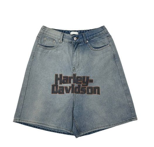 Harley Digital Printed Bermuda Denim Pants