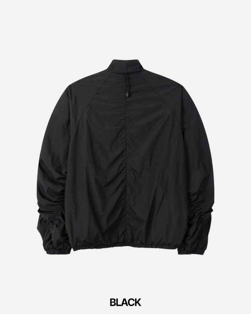 Lesson Shirring Wind Jacket