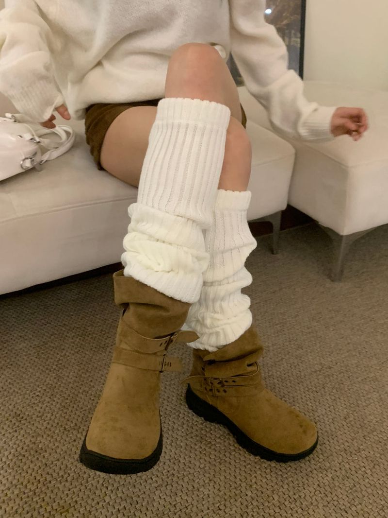 Wander Hiker Two Strap Suede Mid Boots