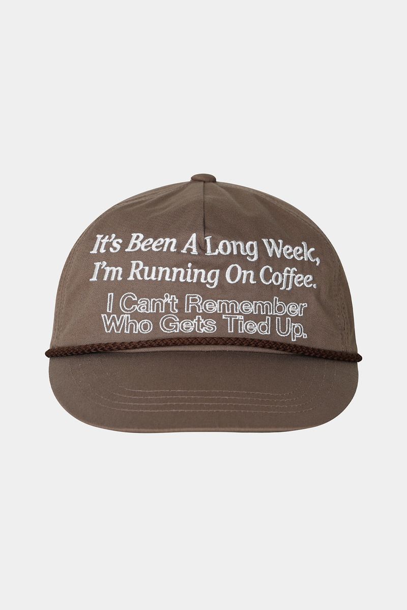 Running on Coffee Ball Cap