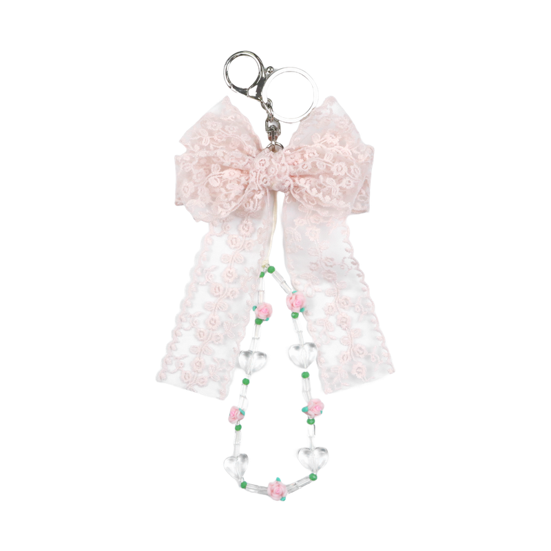 PINK PINEAPPLE（ピンクパイナップル）の「ROSE'S RIBBON KEYRING（Toys/Key Holders）」