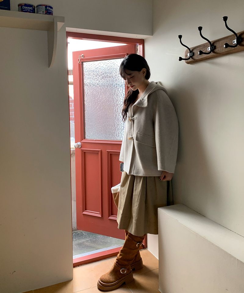 Duffle Half-Length Handmade Coat Jacket