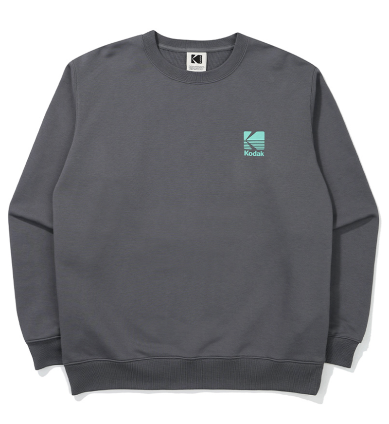 KODAK（コダック）の「MONOGRAM REGULAR SWEATSHIRT【GREY】（Tops）」