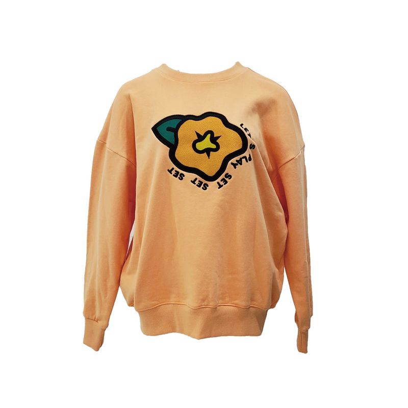BIG FLOWER SWEAT SHIRT