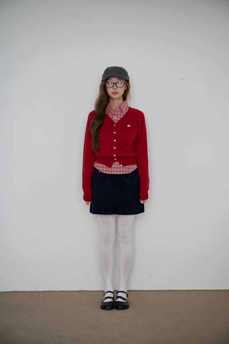 PINK PINEAPPLE（ピンクパイナップル）の「TENDER V-NECK KNIT CARDIGAN（Tops）」