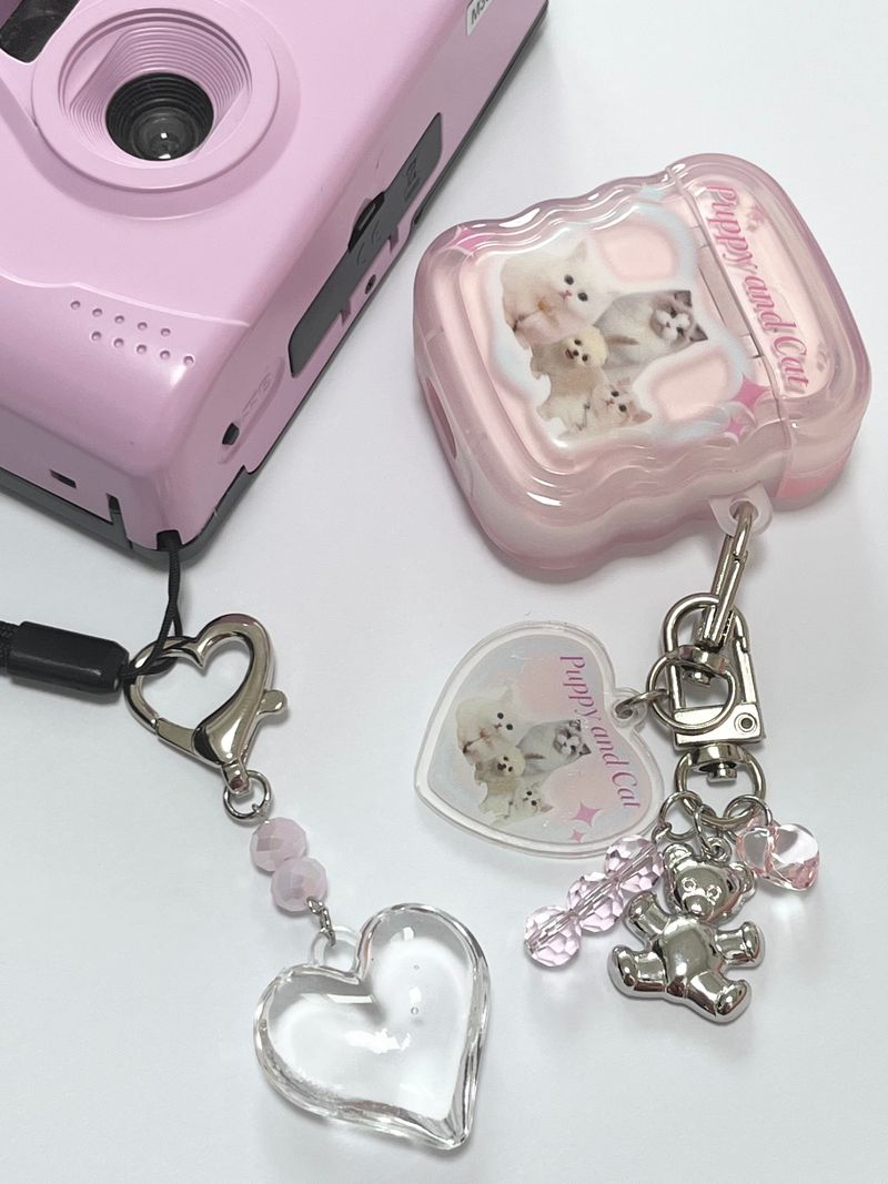 MADE white love keyring