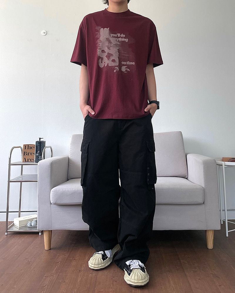 Shadow Printed T-shirt