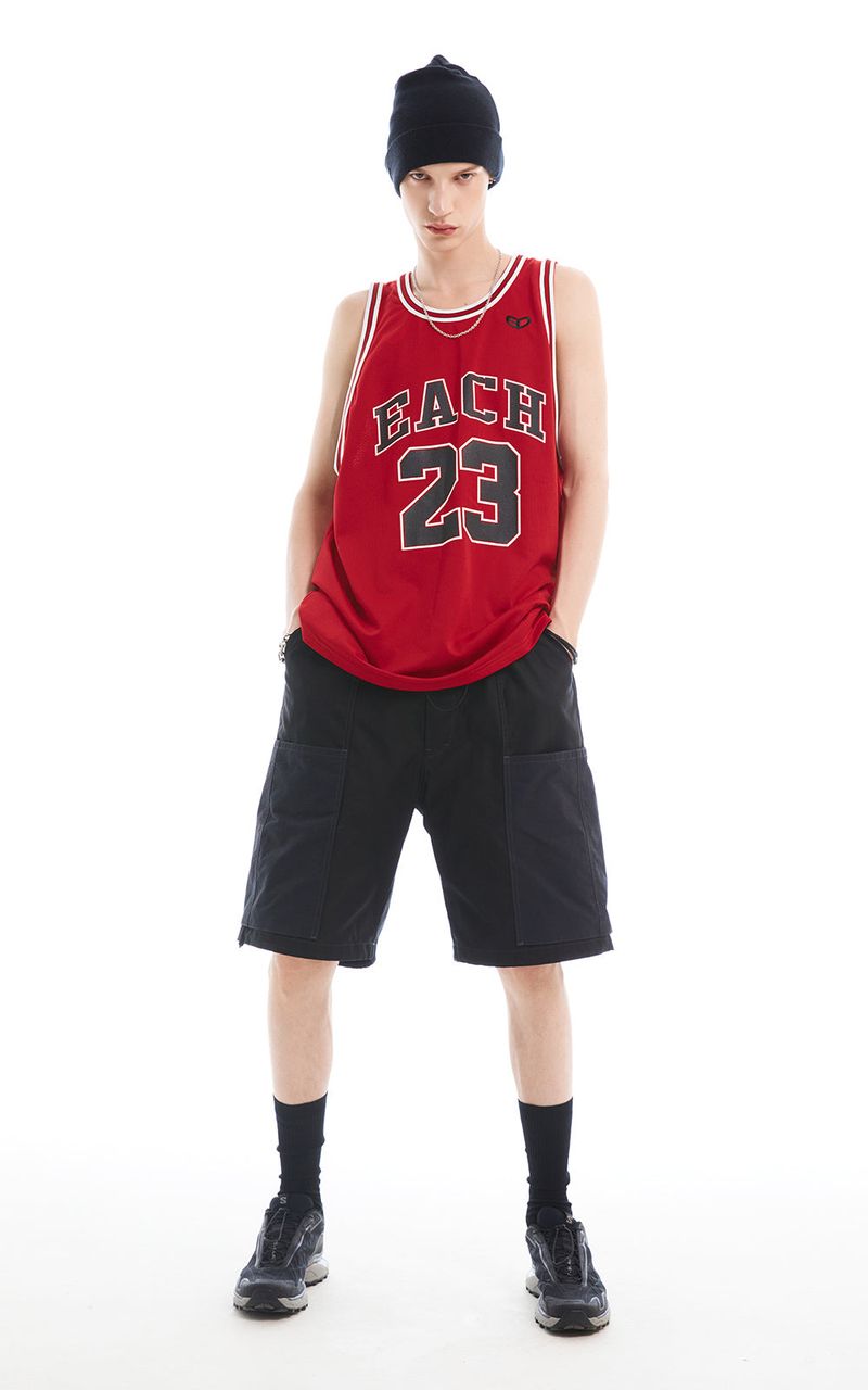 BERMUDA DRAWSTRING PANTS_BLACK