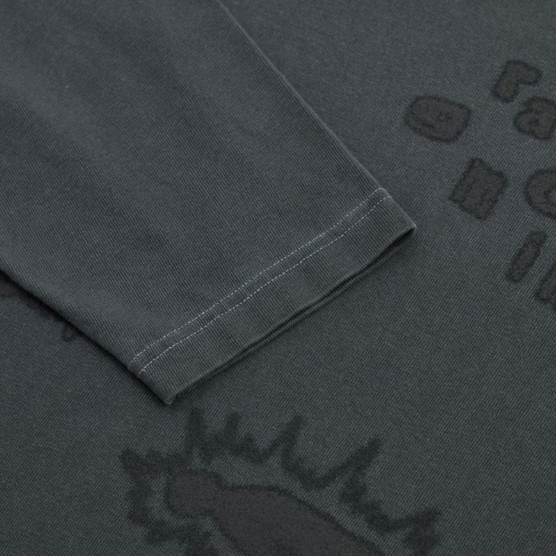 Graffitionmind Graffiti LS Pigment T-shirt (Charcoal)