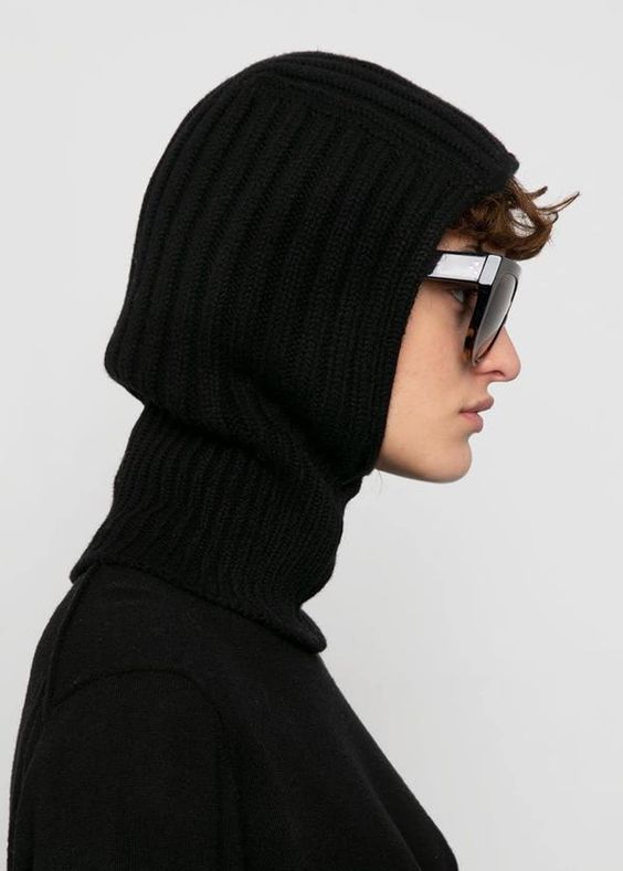 Casual buckle hooded baraclava