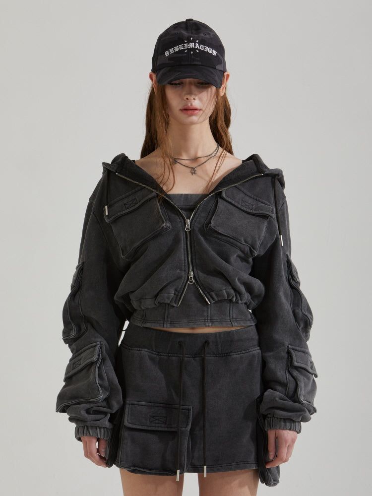 GATELESS（ゲートレス）の「BUNDLE ZIP-UP（Tops）」