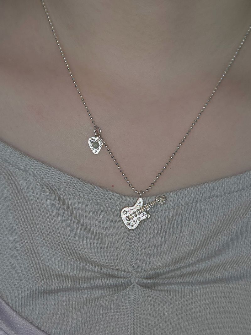 【MADE】 My guitar Necklace - Basic