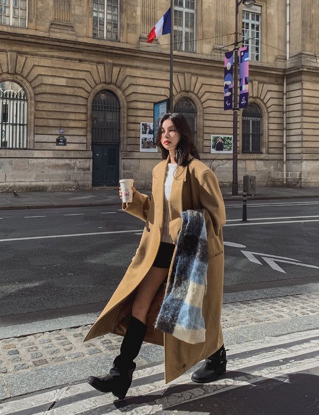 City Double Maxi Over Coat