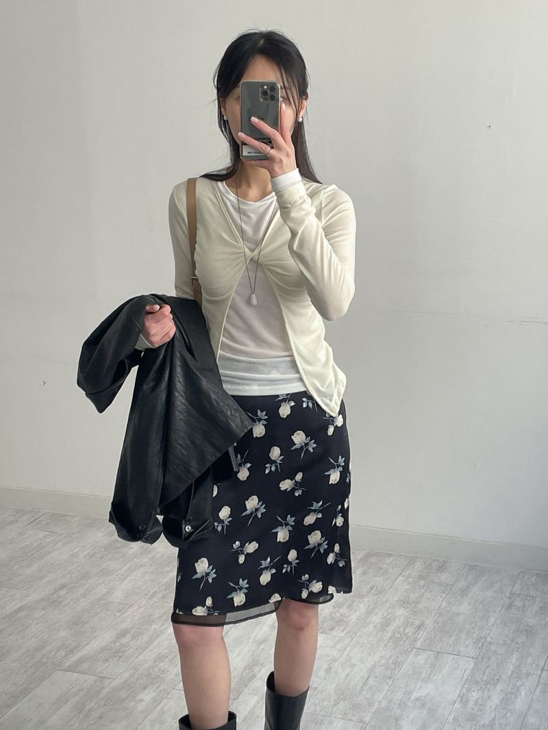 INCHANT ME(インチャントミー)の「Love Twist Layered T-shirt(Tops)」