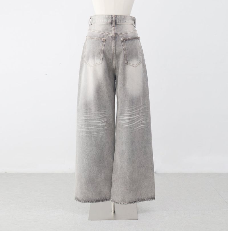 Zeta denim washed pants