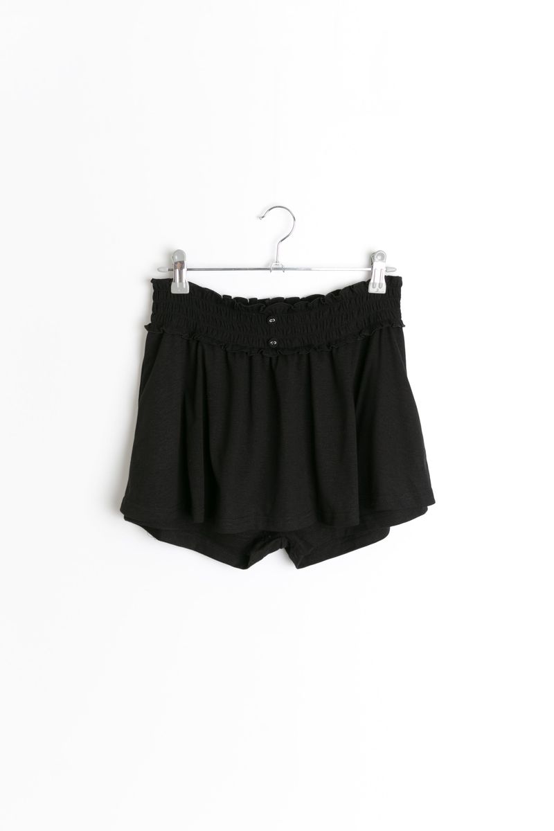 button shirring short skirt pants(2colors)
