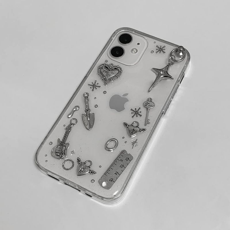 [MADE] Silver Dot Resin Case