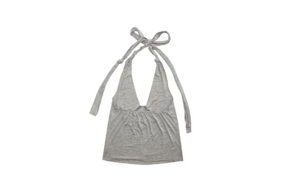 KNOT HALTER TOP