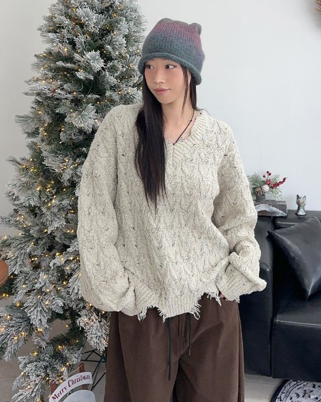 Lippe Vintage Cable Knit