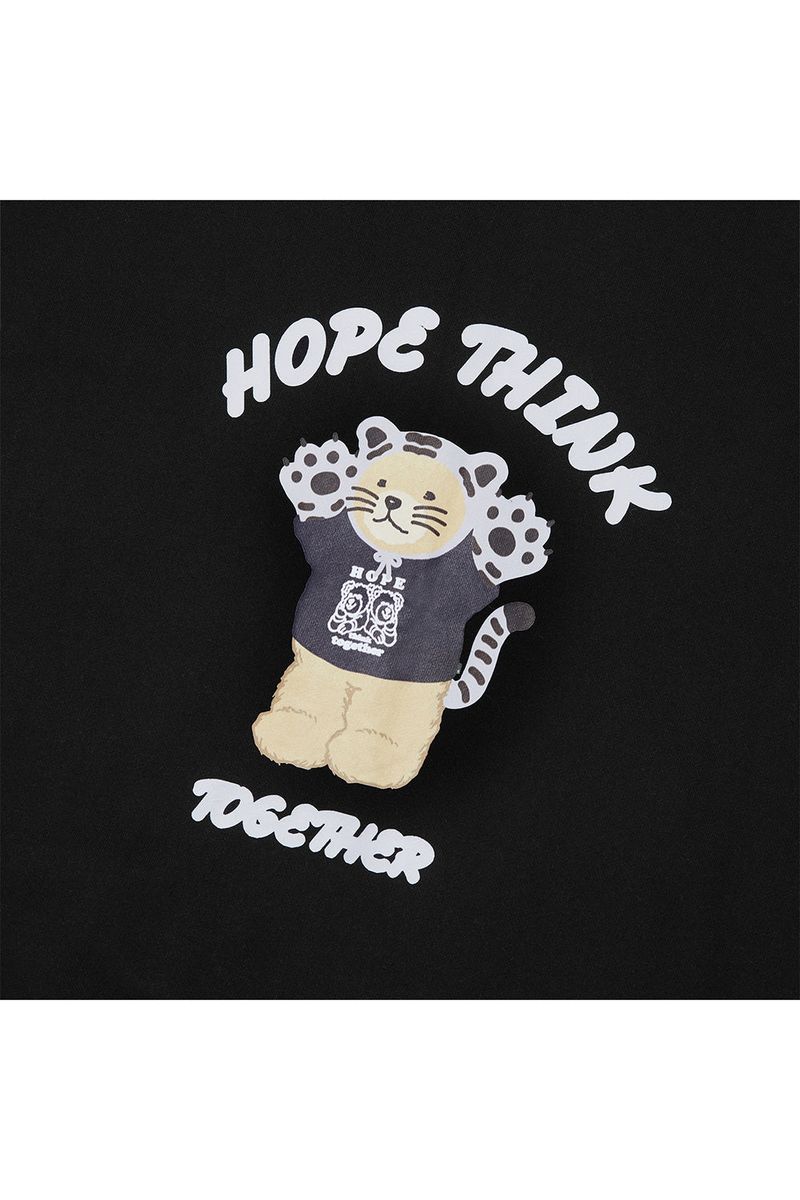 HTT Tiger Bear Crewneck_Black