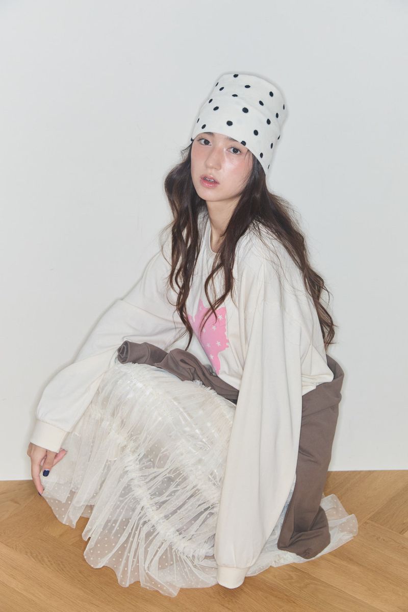 STARLIGHT KIRI LONG SLEEVE (IVORY)