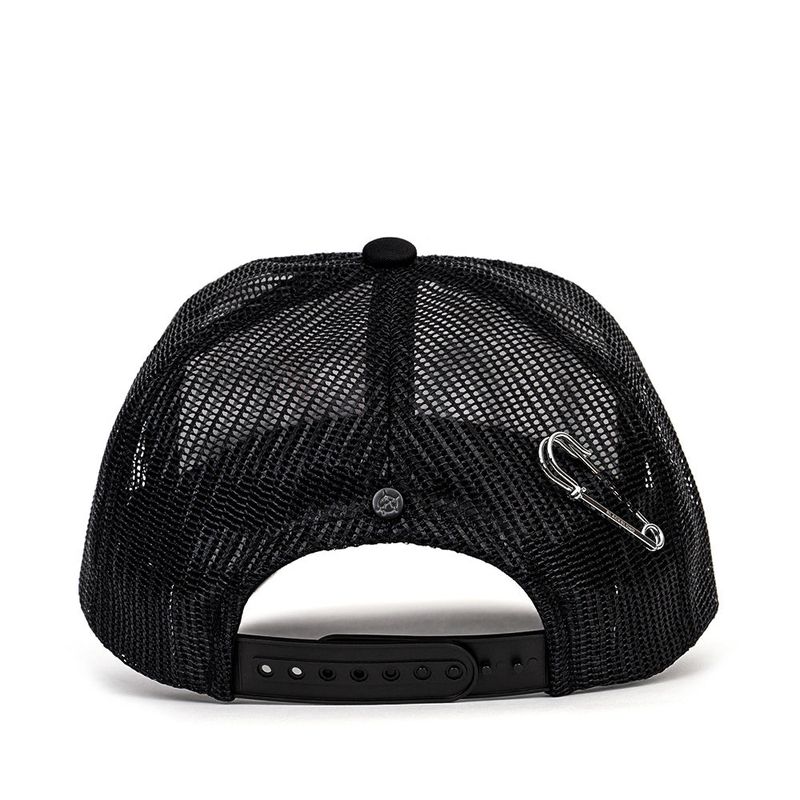 BBD DLY Graffiti Trucker Mesh Cap (Black)