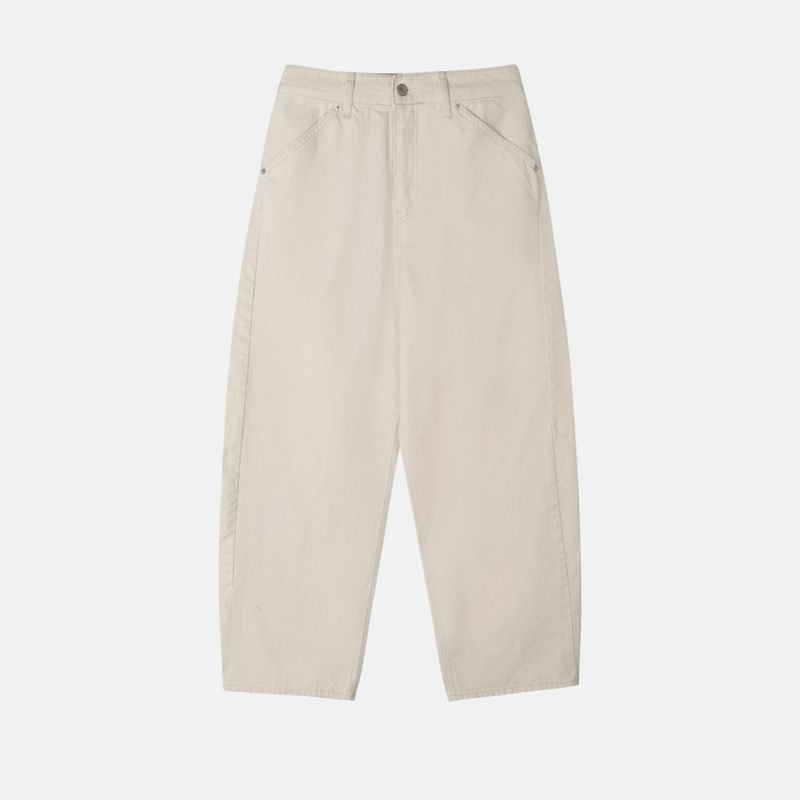 Bio cotton curved pants