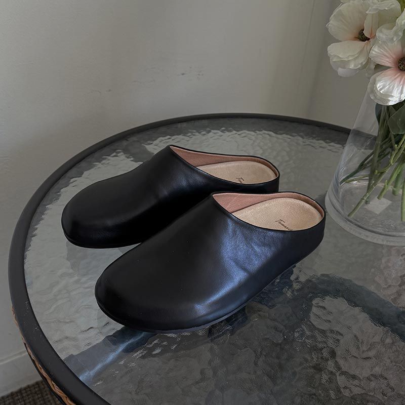 ASCLO Retro Mule Slippers (3color)