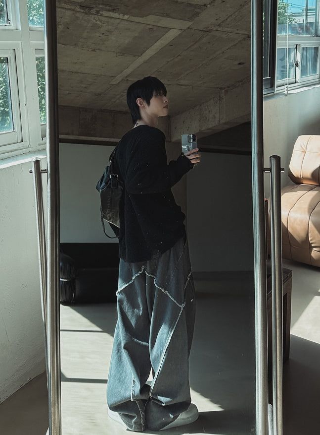 Robed Damage Knit