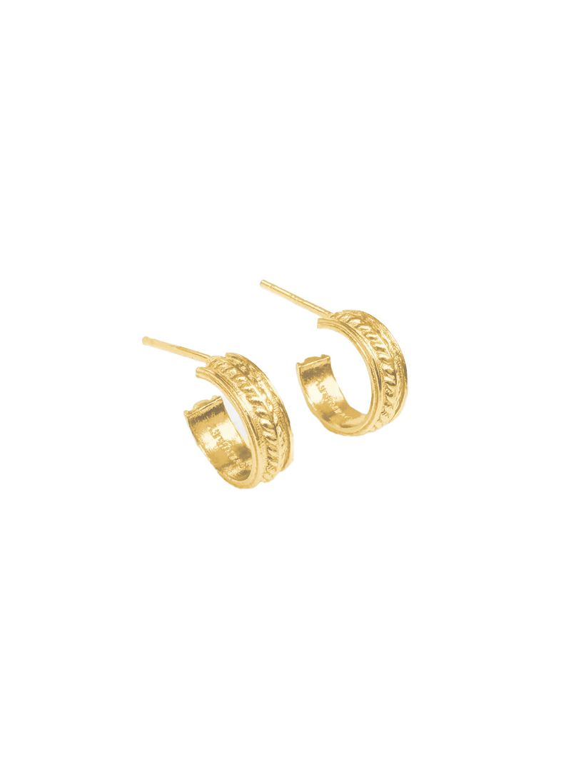OVERGREY（オーバーグレイ）の「Laurel Earrings 1 - Gold（Accessories）」
