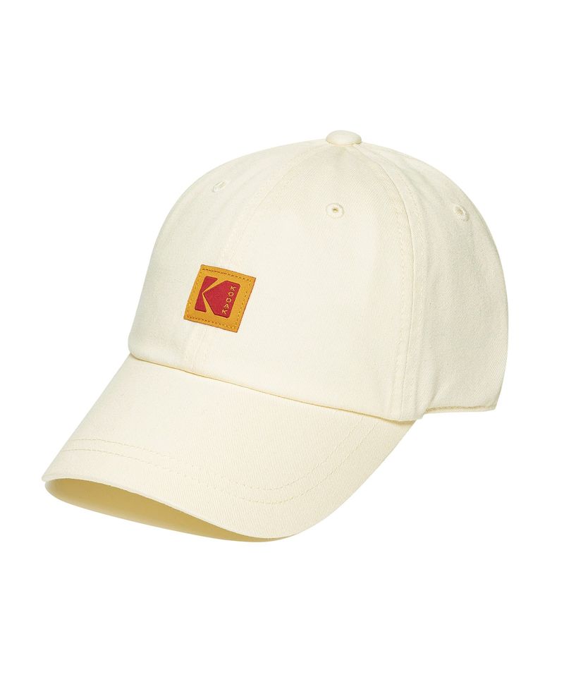 KODAK（コダック）の「SQUARE LOGO RELAX FIT BALL CAP【IVORY】（Hats）」